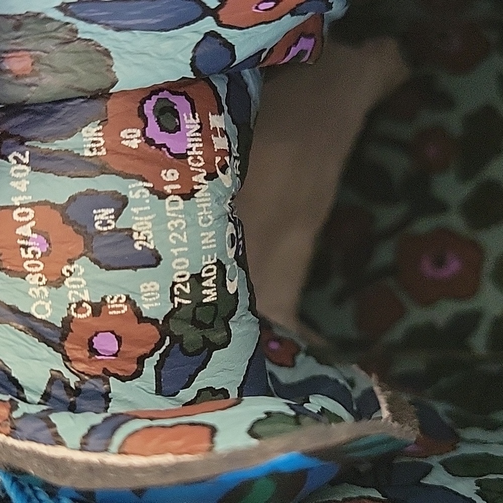 Coach C203 Hightop Sneakers in mist/gold hologram - Picture 5 of 7